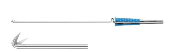 Вальв XS ножиці Поттс вигнуті 125° 255/395
